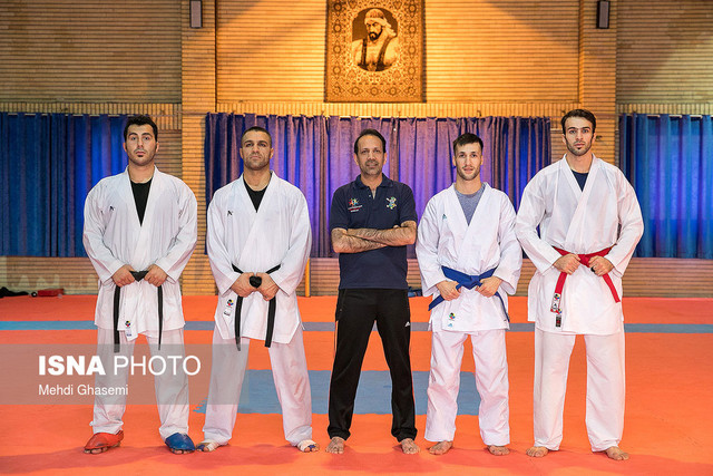 تمرین تیم ملی کاراته ایران
