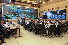  جلسه ستاد مدیریت بحران شهر تهران 