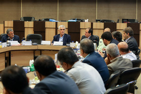 سید محمد علی افشانی، شهردار تهران در جلسه ستاد مدیریت بحران شهر تهران 