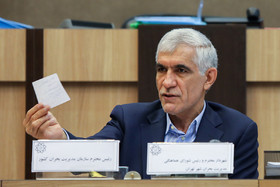 سید محمد علی افشانی، شهردار تهران در جلسه ستاد مدیریت بحران شهر تهران 