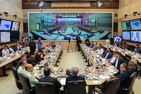  جلسه ستاد مدیریت بحران شهر تهران 