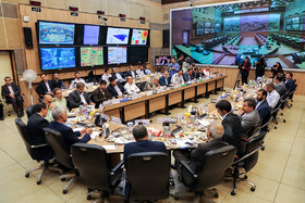  جلسه ستاد مدیریت بحران شهر تهران 