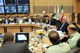  جلسه ستاد مدیریت بحران شهر تهران 