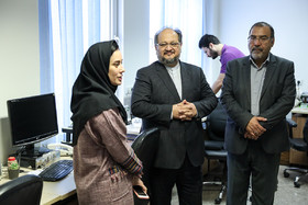 بازدید وزیر صنعت و معدن و تجارت از ایسنا 