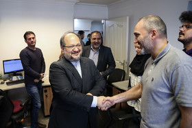 بازدید وزیر صنعت و معدن و تجارت از ایسنا 