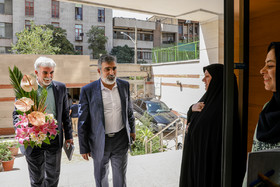 حضور بهروز کمالوندی سخنگوی سازمان انرژی اتمی به مناسبت روز خبرنگار در ایسنا