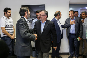 حضور محمدرضا داورزنی به مناسبت روز خبرنگار در ایسنا