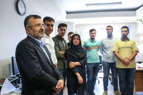 حضور محمدرضا داورزنی به مناسبت روز خبرنگار در ایسنا