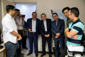 حضور مجید تخت‌روانچی و پرویز اسماعیلی به مناسبت روز خبرنگار در ایسنا