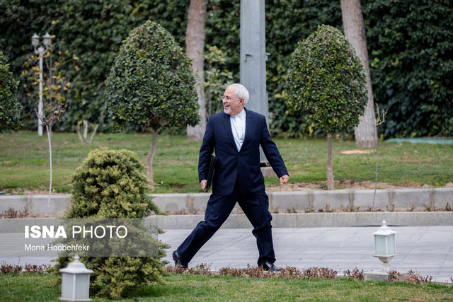 ظریف در مجلس