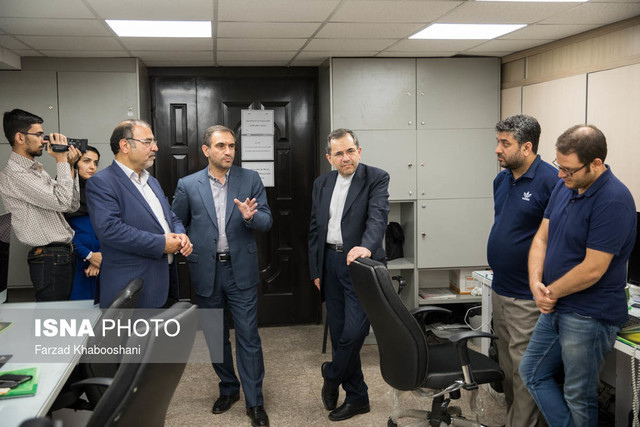 ویدئو / حضور مسئولان در ایسنا، در روز خبرنگار حضور مجید تختروانچی و پرویز اسماعیلی در ایسنا