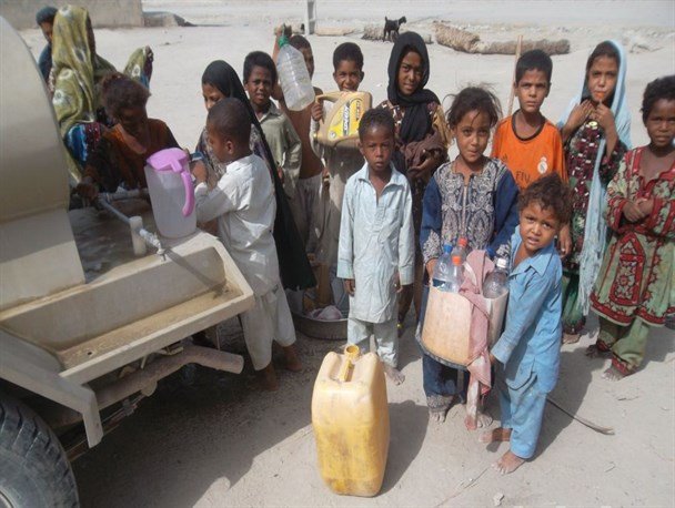 نصب بیش از ۷۵۰ تانکر آب در سیستان بلوچستان