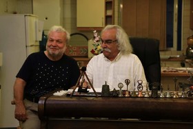 گزارش دیدار نویسنده ترک با شاعر ایرانی