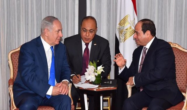 دیدار محرمانه نتانیاهو و سیسی درباره اوضاع غزه