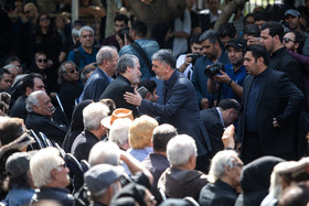 تشییع پیکر عزت الله انتظامی