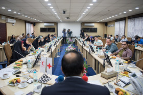 نشست خبری دبیر کل جمعیت هلال احمر