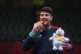 سعید رجبی قهرمان بازی‌های آسیایی شد/ تکواندو به اولین طلا رسید