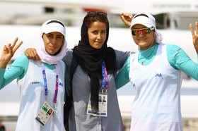 قایق دو نفره بانوان به مدال برنز بازی‌های آسیایی رسید 