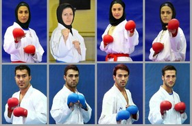 حریفان کاراته کاهای ایران در بازیهای آسیایی مشخص شدند 