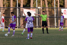 قضاوت فینال بازیهای لیگ جوانان پرشین بین تیمهای پرشین دروازه غار و پرشین شیراز توسط داور بین المللی فوتبال، علیرضا فغانی