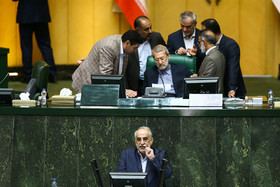 سخنرانی مسعود کرباسیان درباره عملکرد خود در وزارت اقتصاد