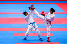 صعود شیما آل سعدی و پورشیب به فینال کاراته وان دوبی