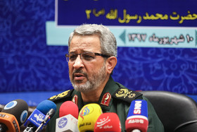 نشست خبری سردار غلامحسین غیب پرور، رئیس سازمان بسیج مستضعفین