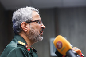 نشست خبری  سردار غلامحسین غیب پرور، رئیس سازمان بسیج مستضعفین
