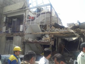 انفجار در یک منزل مسکونی یک کشته و ۴ مصدوم به جای گذاشت