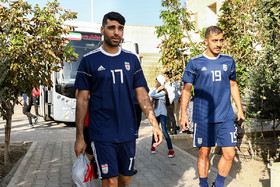 مهدی طارمی در نخستین تمرین تیم ملی پس از جام جهانی