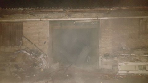 آتش‌سوزی کارگاه چوب‌بری در جاده «تبریز- آذرشهر»