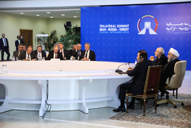 برگزاری دور سوم مذاکرات سران کشورهای ایران، روسیه و ترکیه درباره سوریه در تهران 