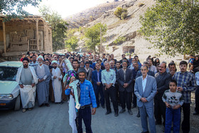 مراسم خیمه پوشان در روستای پیوژن مشهد