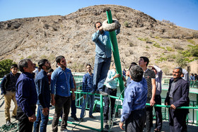 مراسم خیمه پوشان در روستای پیوژن مشهد