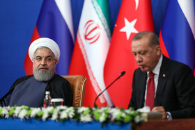 نشست مطبوعاتی روحانی، اردوغان و پوتین