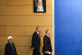 نشست مطبوعاتی روحانی، اردوغان و پوتین