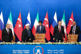 نشست مطبوعاتی روحانی، اردوغان و پوتین