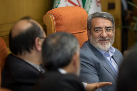 عبدالرضا رحمانی فضلی وزیر کشور و رییس ستاد مبارزه با مواد مخدر در نشست ستاد مبارزه با قاچاق ارز و کالا