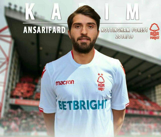 Karim Ansarifard joined Nottingham Forest
