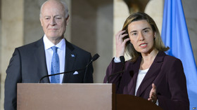 گفتگوی موگرینی و دی‌میستورا درمورد اوضاع ادلب