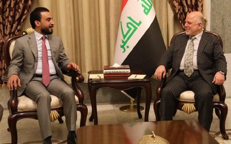 حیدر العبادی، الحلبوسی را به تسریع در تصویب قوانین مربوط به بازسازی عراق فراخواند