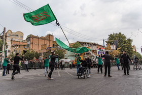 عزاداری تاسوعای حسینی - خیابان امام ارومیه