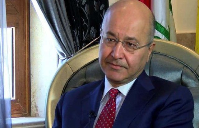 رئیس جمهوری عراق عازم امارات شد
