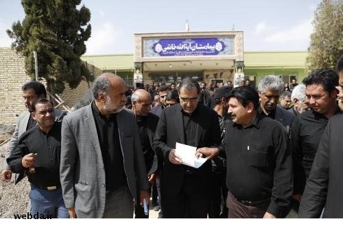 وزیر بهداشت از مراکز درمانی شهرستان خاتم یزد بازدید کرد