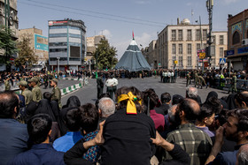 عزاداری عاشورای حسینی تهران - چهارراه گلوبندک