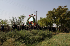 عزاداری عاشورا در روستای تاریخی بیابانک سرخه