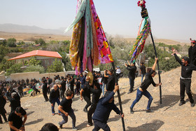 عزاداری عاشورای حسینی در روستای «دستگرد» قم