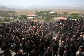 عزاداری عاشورای حسینی در روستای «دستگرد» قم