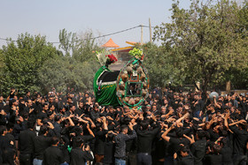 عزاداری عاشورای حسینی در روستای «دستگرد» قم