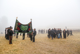 آیین عزاداری روز عاشورا در روستای بهل - اهر